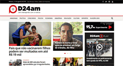 Desktop Screenshot of noticias.d24am.com