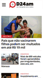 Mobile Screenshot of noticias.d24am.com