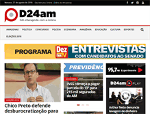 Tablet Screenshot of portalwwww.d24am.com